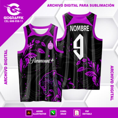 INTER DE MILAN PANTERA MORADO BLACK