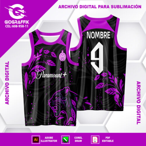INTER DE MILAN PANTERA MORADO BLACK