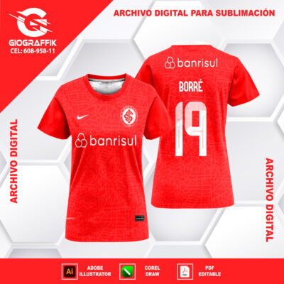 INTERNACIONAL HOME RED 2024