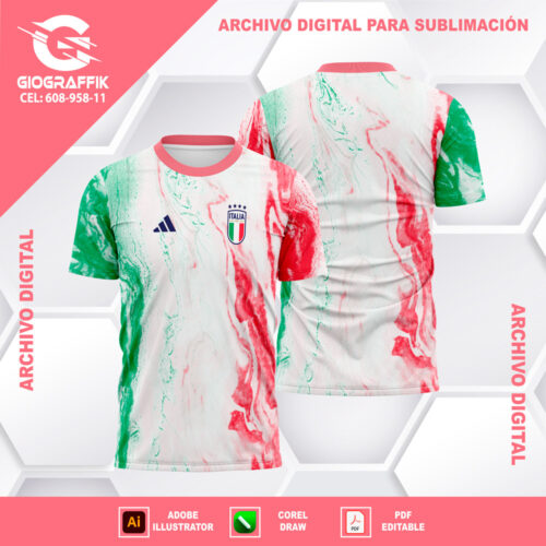 ITALIA AGUARELA RED GREEN 2024