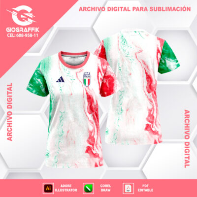 ITALIA AGUARELA RED GREEN 2024