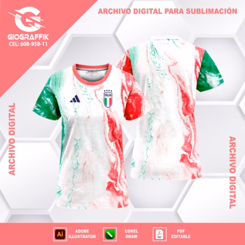 ITALIA AGUARELA RED GREEN 2024