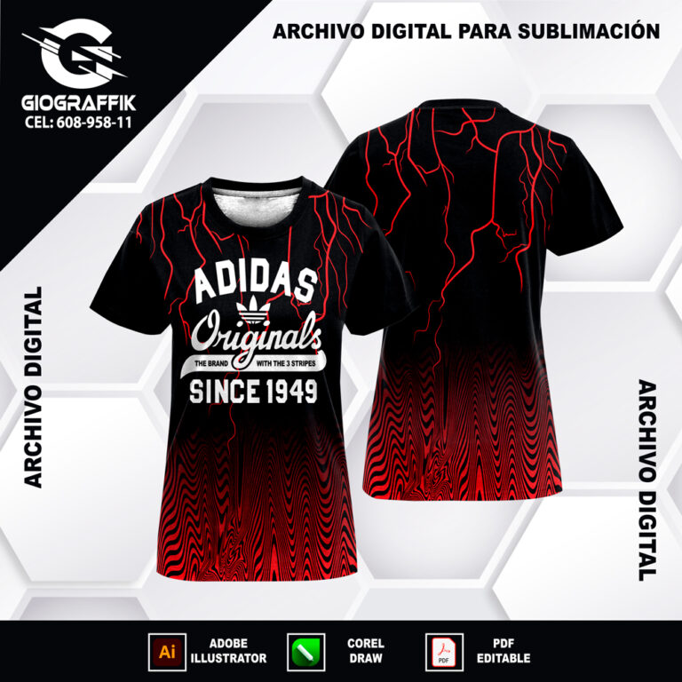 JERSEY RAYO TRAMA RED YELLOW