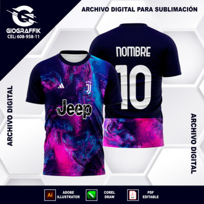 JUVENTUS BLUE GALAXIA MAGENTA