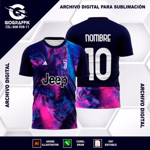 JUVENTUS BLUE GALAXIA MAGENTA