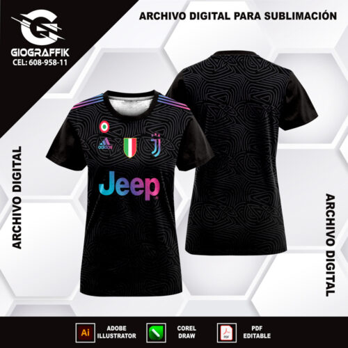 JUVENTUS DESIGN PATTER BLACK