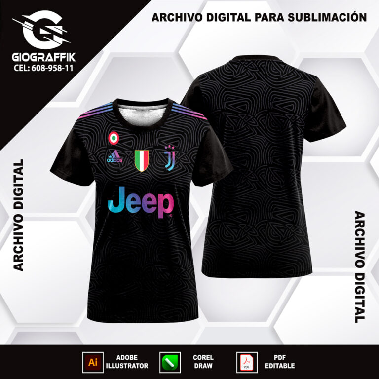JUVENTUS DESIGN PATTER BLACK
