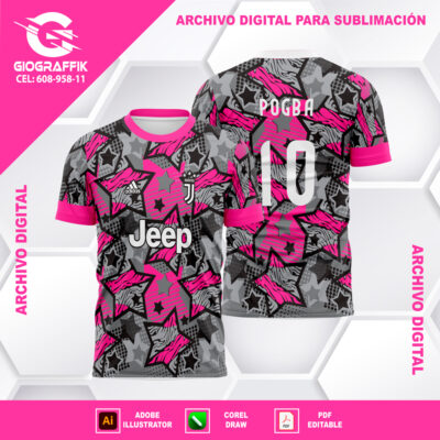 JUVENTUS ESTRELLA GEOMETRIC MAGENTA