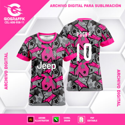 JUVENTUS ESTRELLA GEOMETRIC MAGENTA