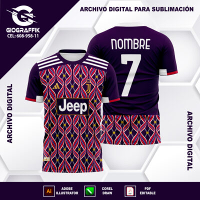 JUVENTUS GOLD FANTASY PATTERN BLUE MARINO