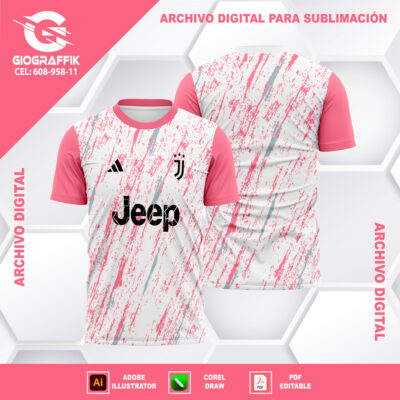 JUVENTUS GRUNGE ROSADO 2023-24