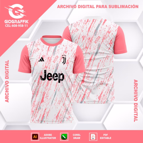 JUVENTUS GRUNGE ROSADO 2023-24