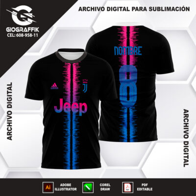 JUVENTUS LINEAL FANTASY DEGRADE 2024-25