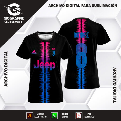 JUVENTUS LINEAL FANTASY DEGRADE 2024-25