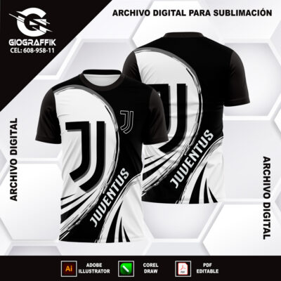 JUVENTUS PERSONALIZADO BLACK 2023