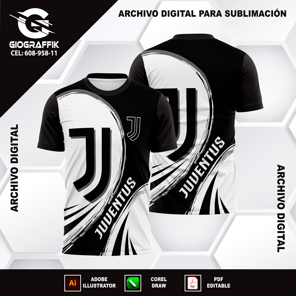 JUVENTUS PERSONALIZADO BLACK 2023 C JUVENTUS PERSONALIZADO BLACK 2023 C