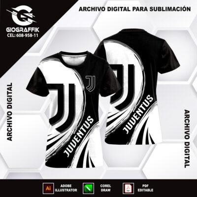 JUVENTUS PERSONALIZADO BLACK 2023