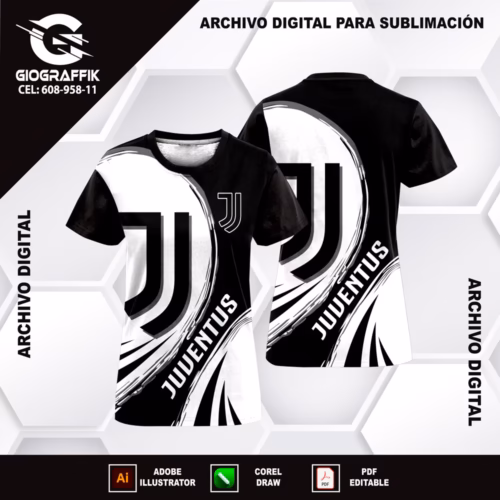 JUVENTUS PERSONALIZADO BLACK 2023