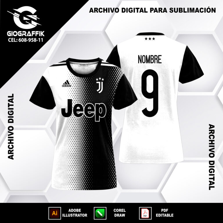 JUVENTUS WHITE GEOMETRIC BLACK