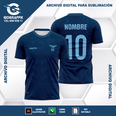 LAZIO CONCEPT BLUE GEOMETRIC