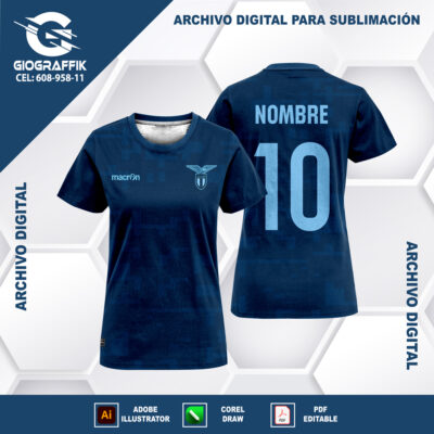 LAZIO CONCEPT BLUE GEOMETRIC