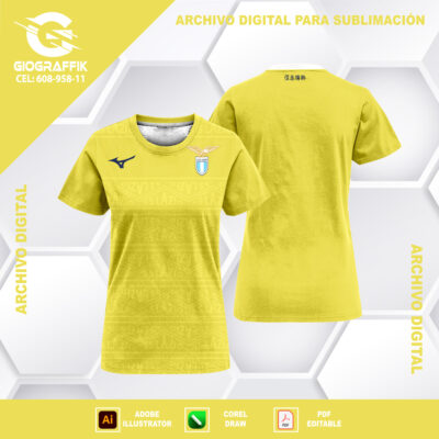 LAZIO VISITA PATTERN YELLOW 2024-25