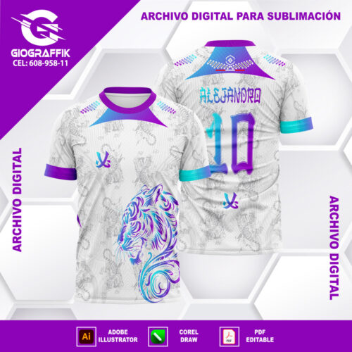 LEON DEGRADE CIAN MAGENTA MORADO PATTERNS