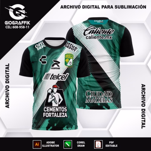 LEON GREEN ACUARELA OLAS