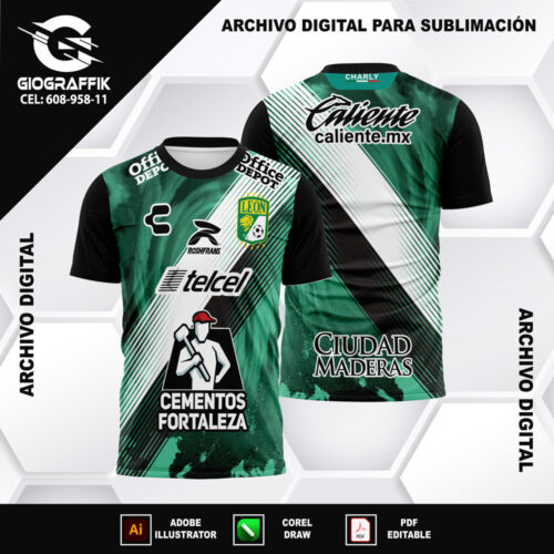 LEON GREEN ACUARELA OLAS