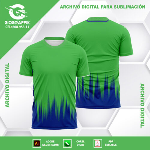 LINEAS GREEN BLUE