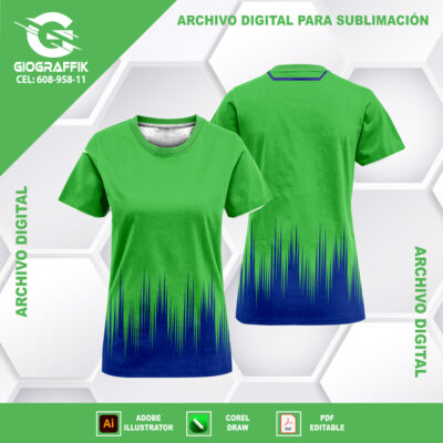 LINEAS GREEN BLUE