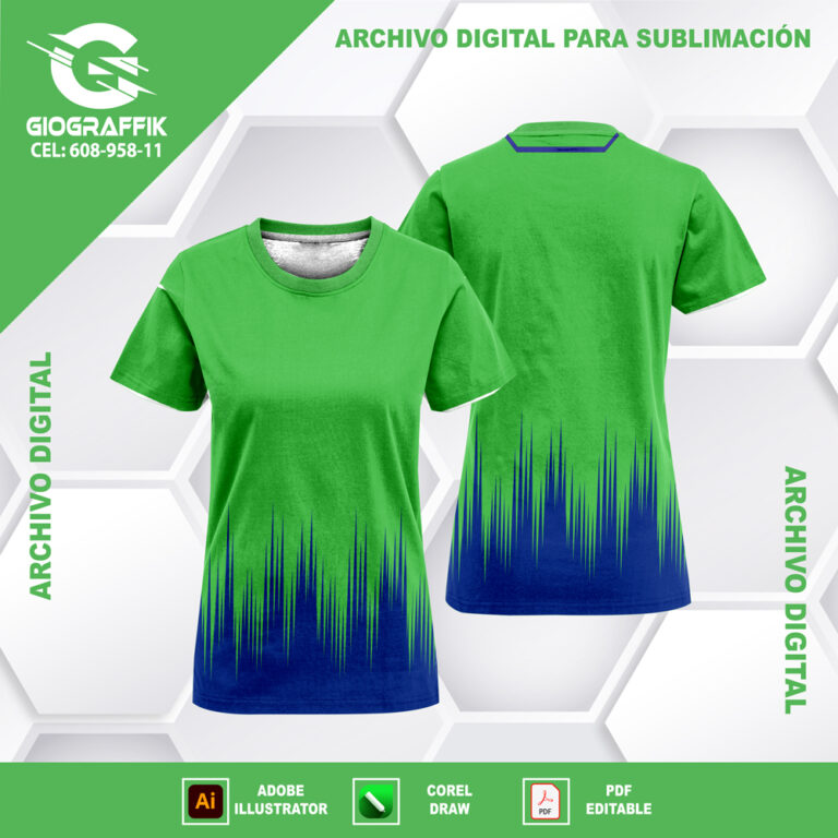 LINEAS GREEN BLUE