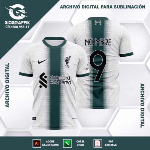 LIVERPOOL FC HOME 2024 GREEN