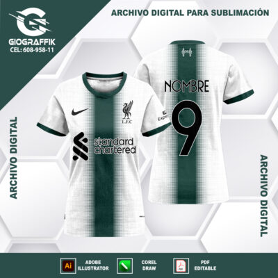 LIVERPOOL FC HOME 2024 GREEN