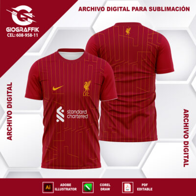 LIVERPOOL FC HOME RED 2024-25
