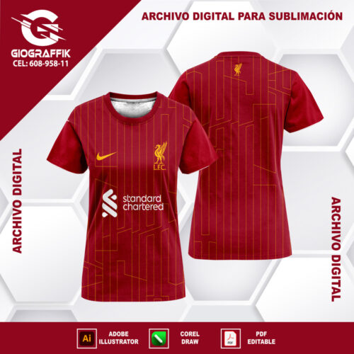 LIVERPOOL FC HOME RED 2024-25