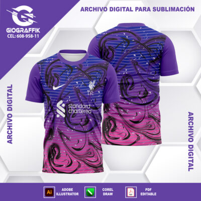 LIVERPOOL FC PERSONALIZADO DESIGN