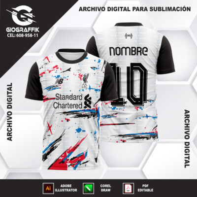 LIVERPOOL GRUNGE BLACK