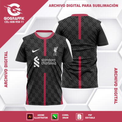LIVERPOOL JERSEY PATTERNS