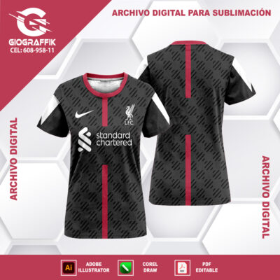 LIVERPOOL JERSEY PATTERNS