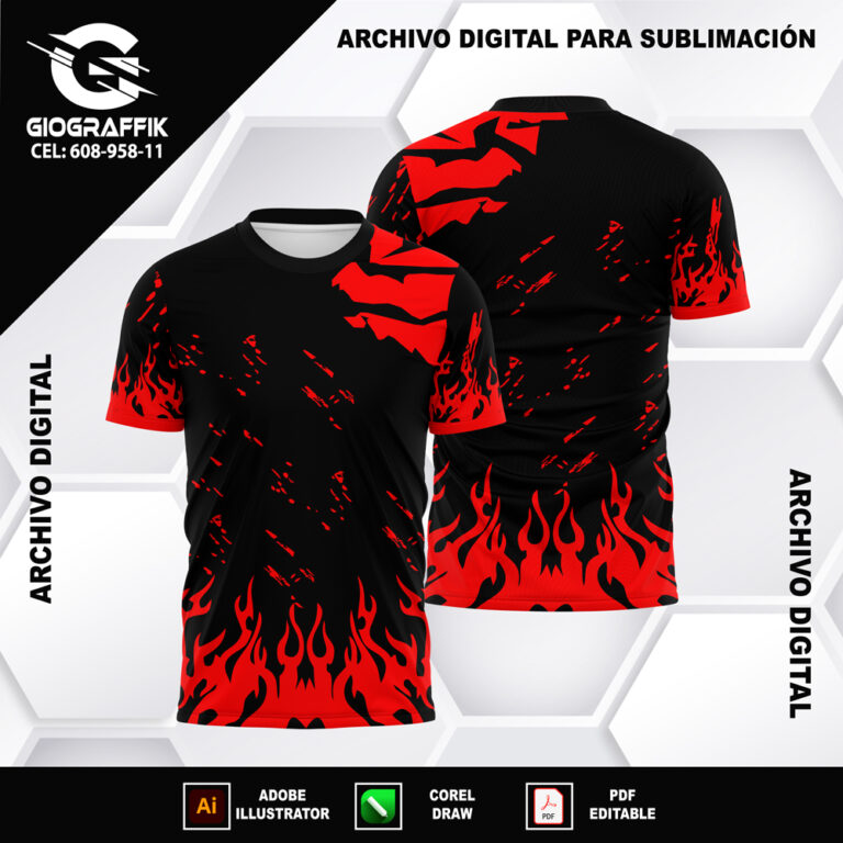 LLAMAS GRUNGE RED BLACK MANCHAS ACUARELA