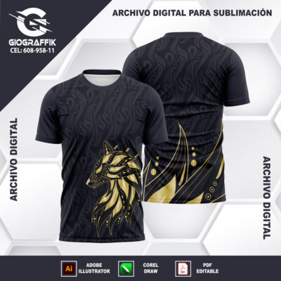 LOBO DORADO PATTERNS PLOMO CONCEPT