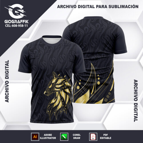 LOBO DORADO PATTERNS PLOMO CONCEPT