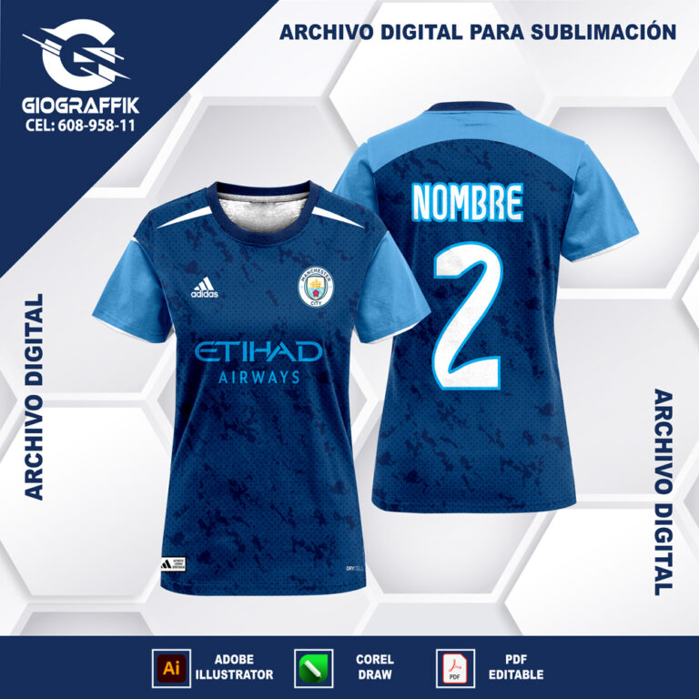 MANCHESTER CITY CIRCLE BLUE GRUNGE