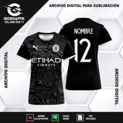MANCHESTER CITY CONCEPT BLACK 2024