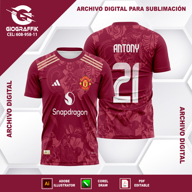 MANCHESTER UNITED GUINDO FLORAL ADIDAS