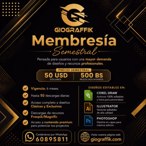 MEMBRESIA SEMESTRAL