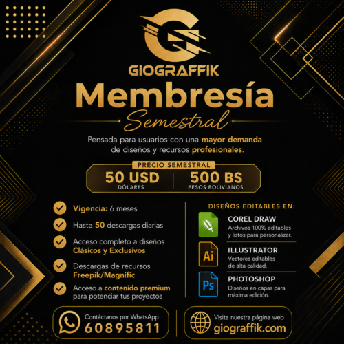 MEMBRESIA SEMESTRAL