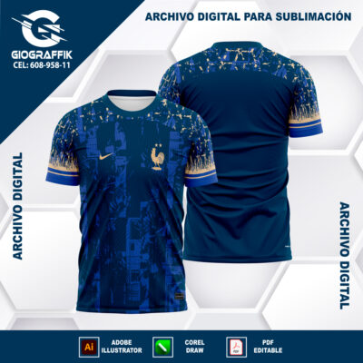 FRANCIA CIUDAD FANTASY BLUE TRAMA 2024