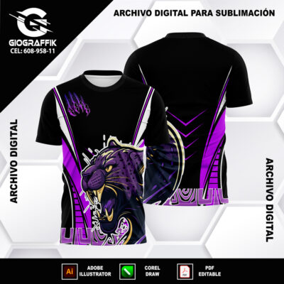 PANTERA LILA BLACK CLASICO CONCEPT